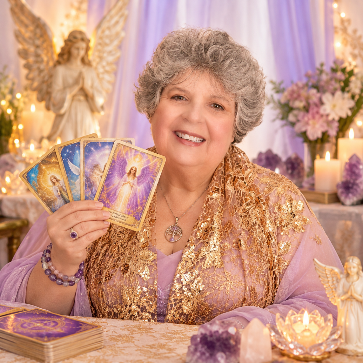 Mystical Angel Tarot Reading Portrait